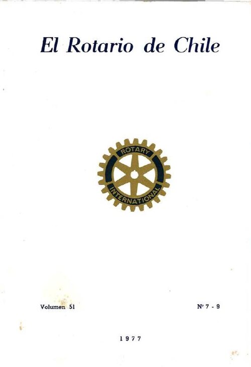 Portada de Julio – Septiembre 1977