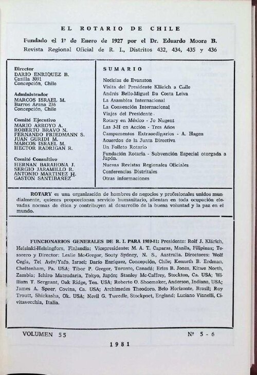 Portada de Mayo – Junio 1981