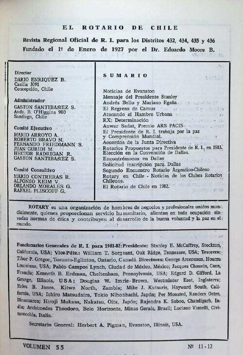 Portada de Noviembre – Diciembre 1981