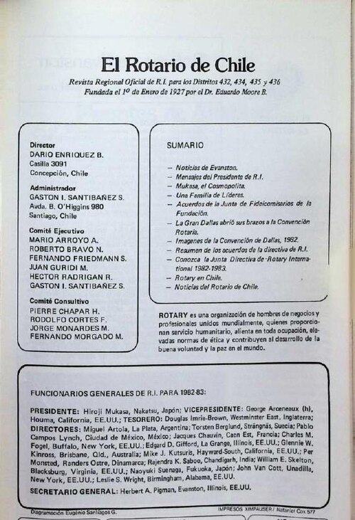 Portada de Julio – Agosto 1982