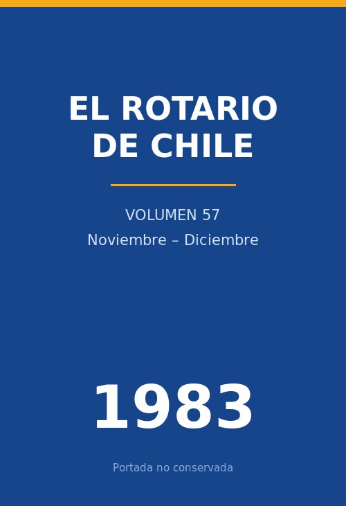 Portada de Noviembre – Diciembre 1983