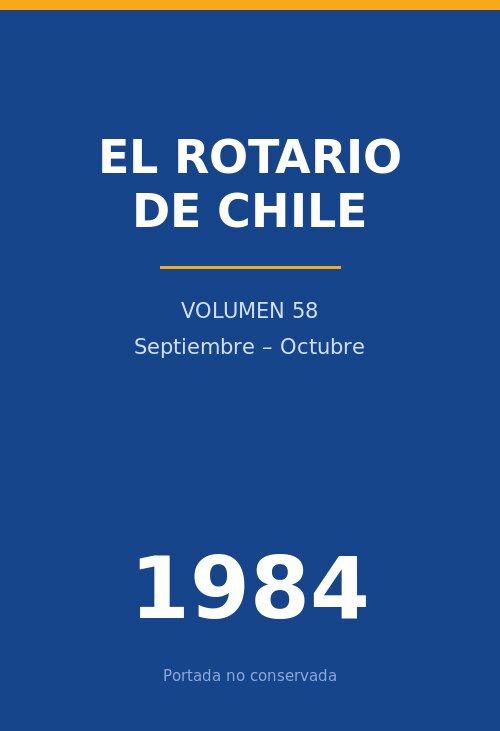 Portada de Septiembre – Octubre 1984