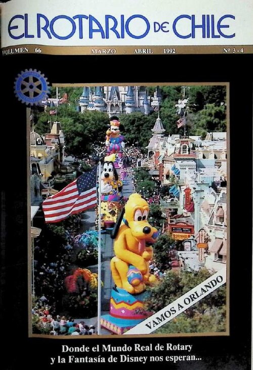 Portada de Marzo – Abril 1992