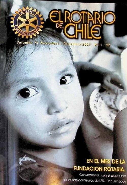 Portada de Noviembre – Diciembre 2003