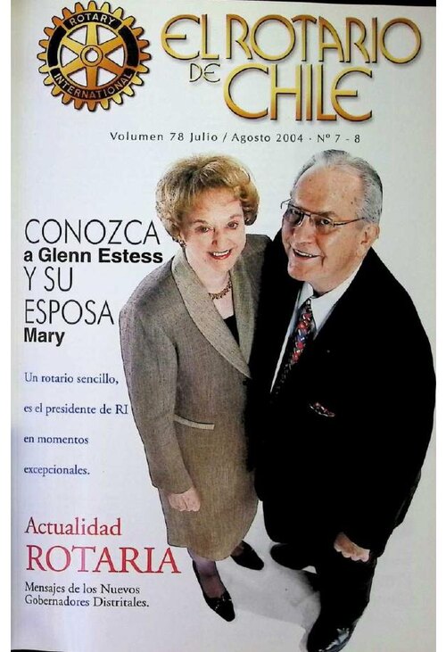 Portada de Julio – Agosto 2004