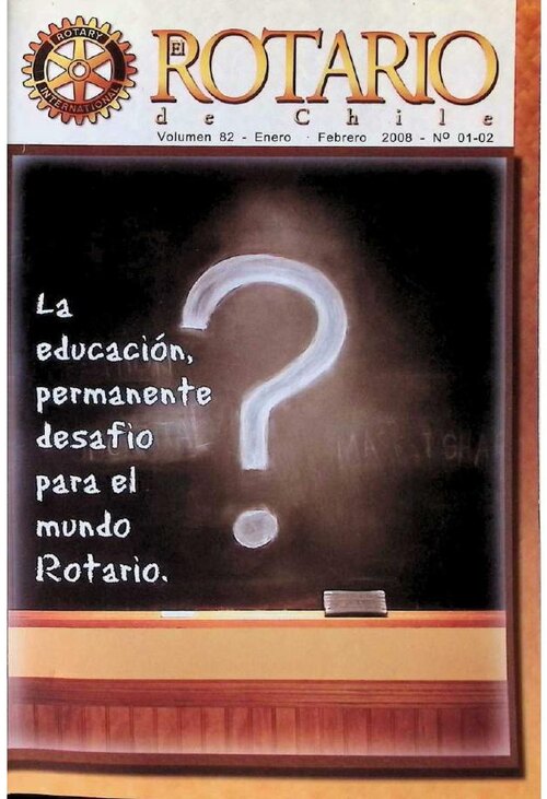 Portada de Enero – Febrero 2008