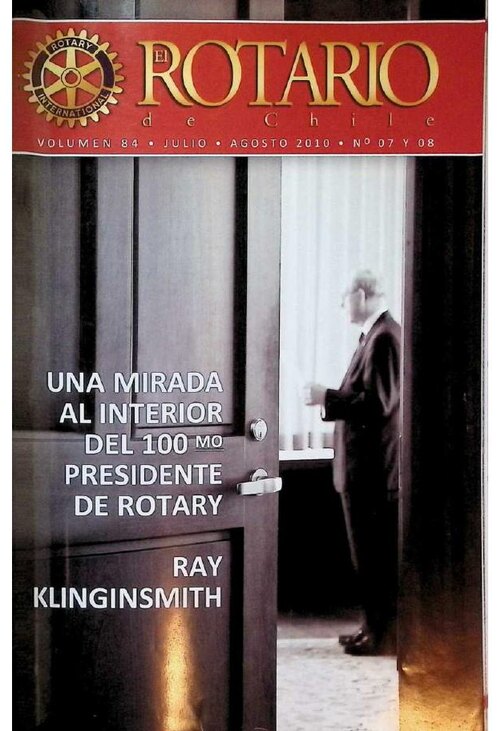 Portada de Julio – Agosto 2010