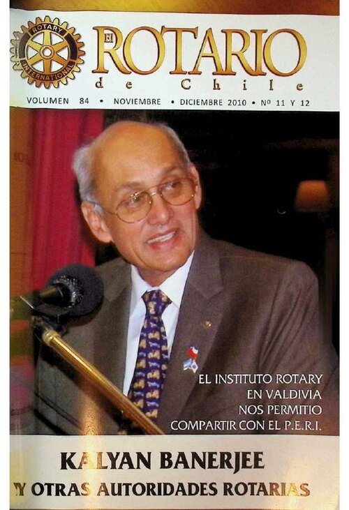 Portada de Noviembre – Diciembre 2010